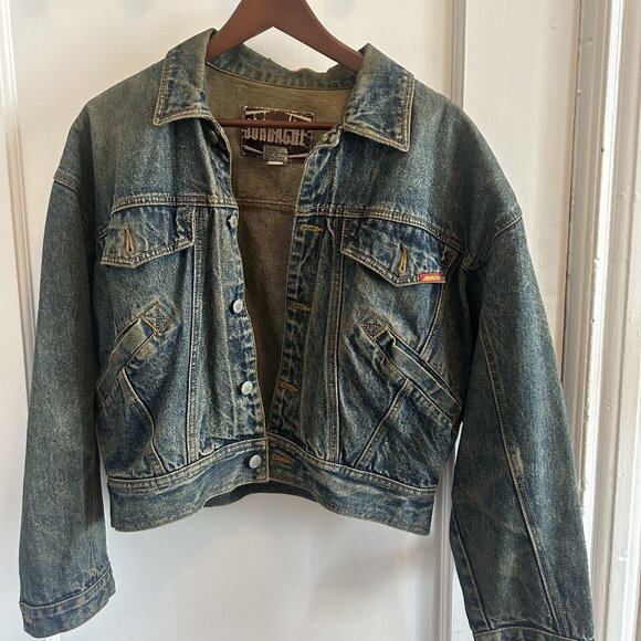 Jordache Jackets & Blazers - Vintage Jordache Cropped Jean Jacket